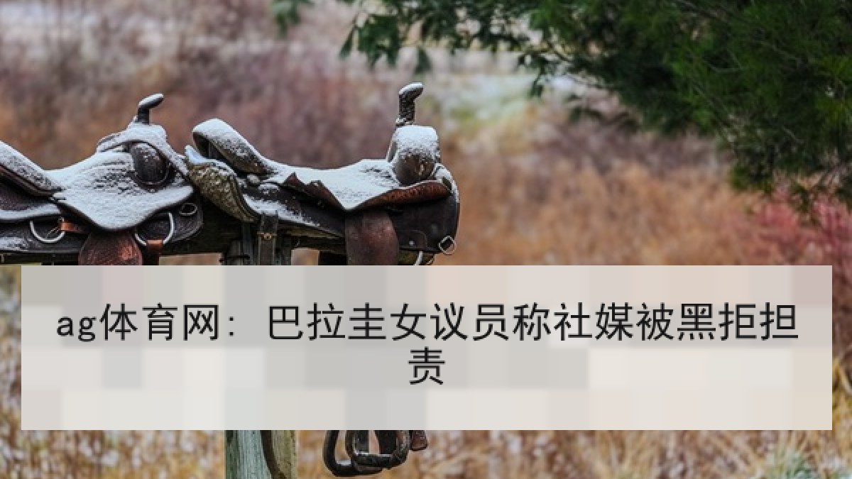 ag体育网: 巴拉圭女议员称社媒被黑拒担责
